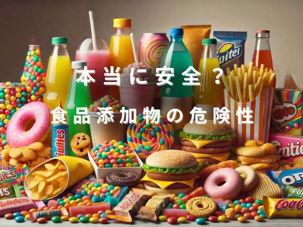 食品添加物の安全性とリスクー食品添加物の危険性：本当に安全といえるのか？